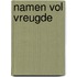 Namen vol vreugde