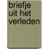 Briefje uit het verleden