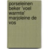 Porseleinen beker 'Voel warmte' Marjoleine de Vos door Marjoleine de Vos
