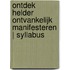 Ontdek Helder Ontvankelijk Manifesteren | Syllabus