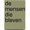 De mensen die bleven by Lisa Jewell