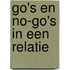 Go's en no-go's in een relatie