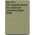 Set 10 x Mini-Prentenboek De Nationale Voorleesdagen 2024