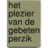 Het plezier van de gebeten perzik
