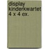 Display kinderkwartet 4 x 4 ex.