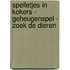 Spelletjes in kokers - Geheugenspel - zoek de dieren