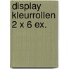 Display kleurrollen 2 x 6 ex. by Interstat