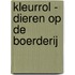 Kleurrol - Dieren op de boerderij