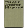 Freek Vonk 2 - Uitnodiging PK 942 - set van 6 door Interstat