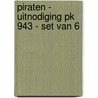 Piraten - Uitnodiging PK 943 - set van 6 door Interstat