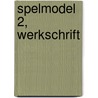 Spelmodel 2, werkschrift by Nel Korstanje