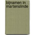 Bijnamen in Martenslinde