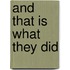 And that is what they did