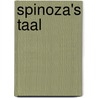 Spinoza's taal door Mogens Lærke