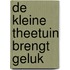 De kleine theetuin brengt geluk
