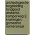 Archeologische Begeleiding Landgoed Wiskerke, Kamperweg 2, Kruiningen, Gemeente Reimerswaal