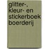 Glitter-, kleur- en stickerboek boerderij