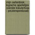 Mijn oefenblok: Logische spelletjes (Eerste kleuterklas - Peuterspeelzaal)