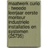 Maatwerk Curio - Tweede leerjaar eerste monteur industriele installaties en systemen (25735)