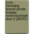 Curio - Herhaling lesstof eerste leerjaar Elektrotechniek Deel 2 (25737))