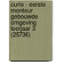 Curio - Eerste monteur gebouwde omgeving leerjaar 3 (25736)