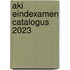 AKI Eindexamen Catalogus 2023