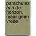 Parachutes aan de horizon, maar geen vrede