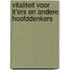 Vitaliteit voor IT'ers en andere hoofddenkers