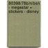 80398/78B/N/BSN - MEGASTAR + STICKERS - DISNEY