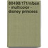 80498/171/N/BSN - MULTICOLOR - DISNEY PRINCESS