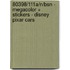 80398/111A/N/BSN - MEGACOLOR + STICKERS - DISNEY PIXAR CARS
