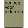 Genoeg voor iedereen by Jonas Van der Slycken
