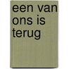 Een van ons is terug door Karen McManus