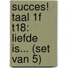 Succes! Taal 1F T18: Liefde is... (set van 5) door Stichting Les