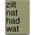 Zilt nat had wat