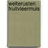 Welterusten fruitvleermuis