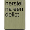 Herstel na een delict door Kris Vanhoeck