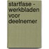 Startfase - Werkbladen voor deelnemer