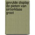 Gevulde display De Pieten van Sinterklaas Groot