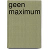 Geen maximum door The Secret Agent
