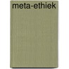 Meta-ethiek by Wouter Floris Kalf