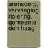 Arensdorp, vervanging riolering, gemeente Den Haag