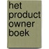 Het product owner boek