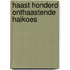 Haast honderd onthaastende haikoes