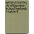 wildpluk training de WildGroene school leerboek MODULE 6