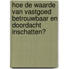 Hoe de waarde van vastgoed betrouwbaar en doordacht inschatten? door Onbekend