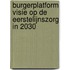 Burgerplatform Visie op de eerstelijnszorg in 2030