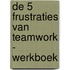 De 5 frustraties van teamwork - werkboek