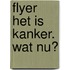 Flyer Het is kanker. Wat nu?