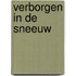 Verborgen in de sneeuw